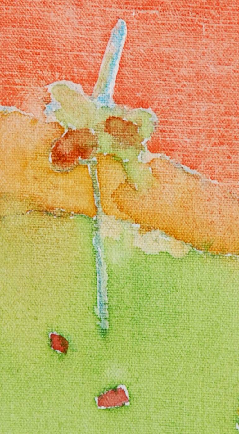 Original Conceptual Landscape Painting by Rachele De Dominicis