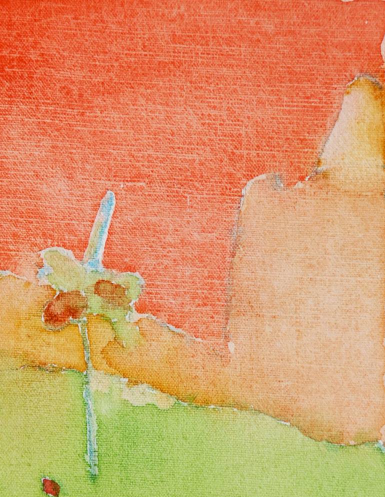 Original Conceptual Landscape Painting by Rachele De Dominicis