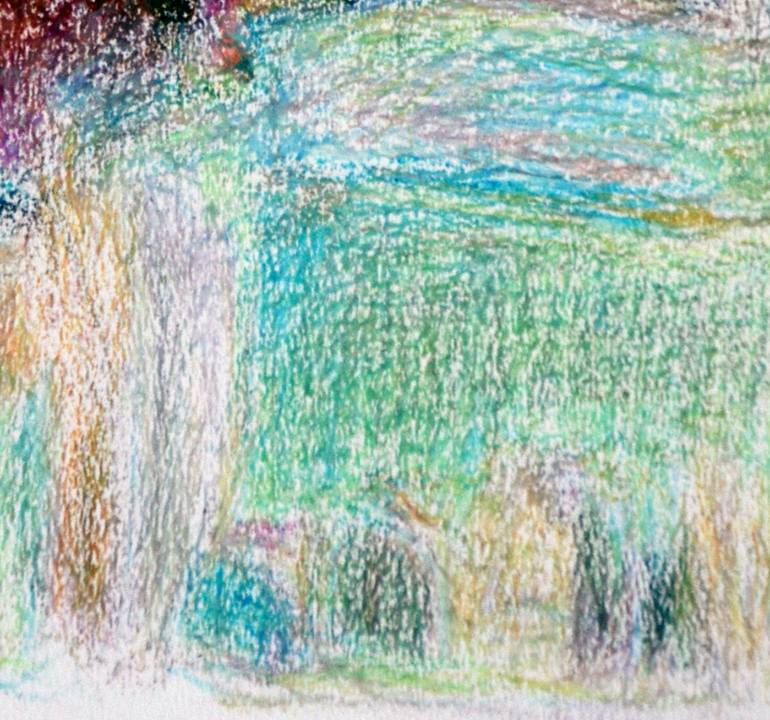 Original Conceptual Landscape Painting by Rachele De Dominicis