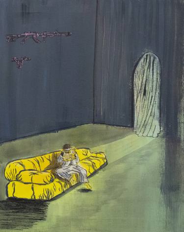Original Conceptual Home Paintings by Tinatin Tsurkava
