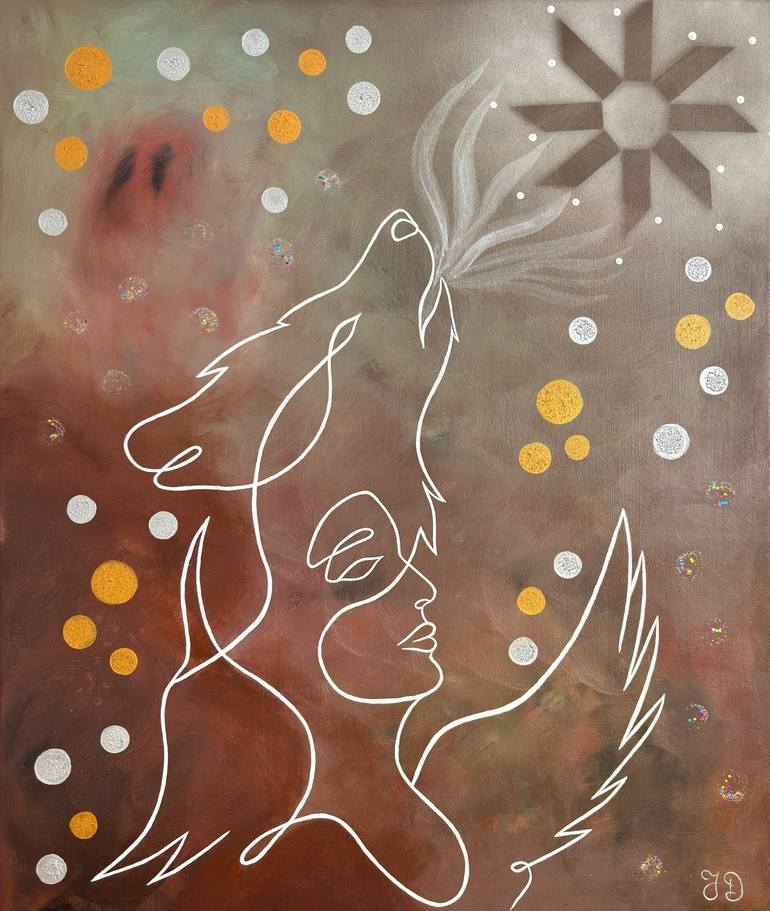 Print of Abstract Expressionism Abstract Paintings by Iolanda Dinu
