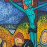 Crucifixion A series of 4 paintings