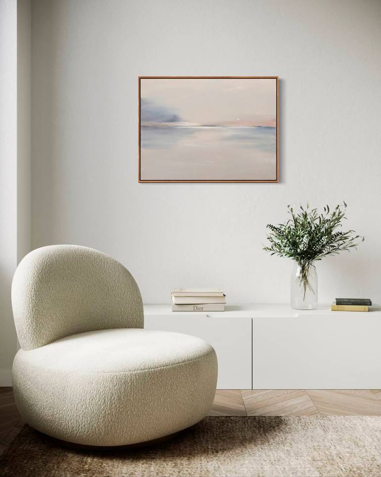 Original Art Deco Abstract Painting by Ola Hladka