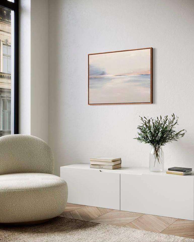 Original Art Deco Abstract Painting by Ola Hladka