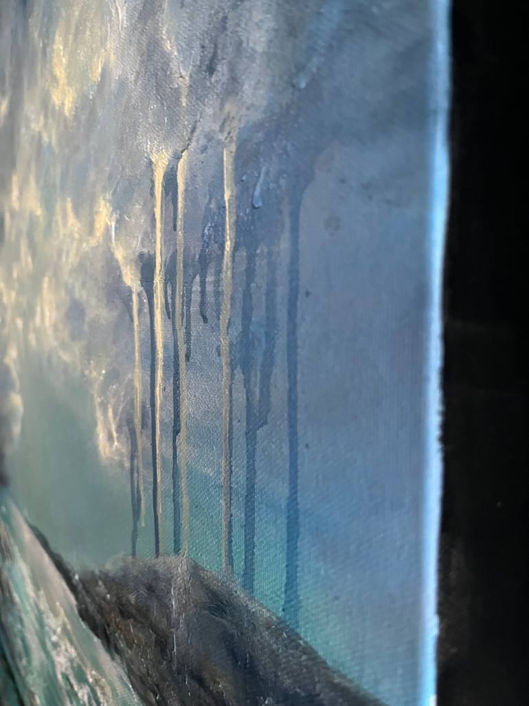 Original Contemporary Abstract Painting by Janna Ustichenko