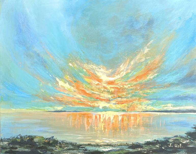 Original  Painting by janna ustichenko
