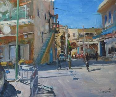 Original Impressionism Cities Paintings by Boris Cohen