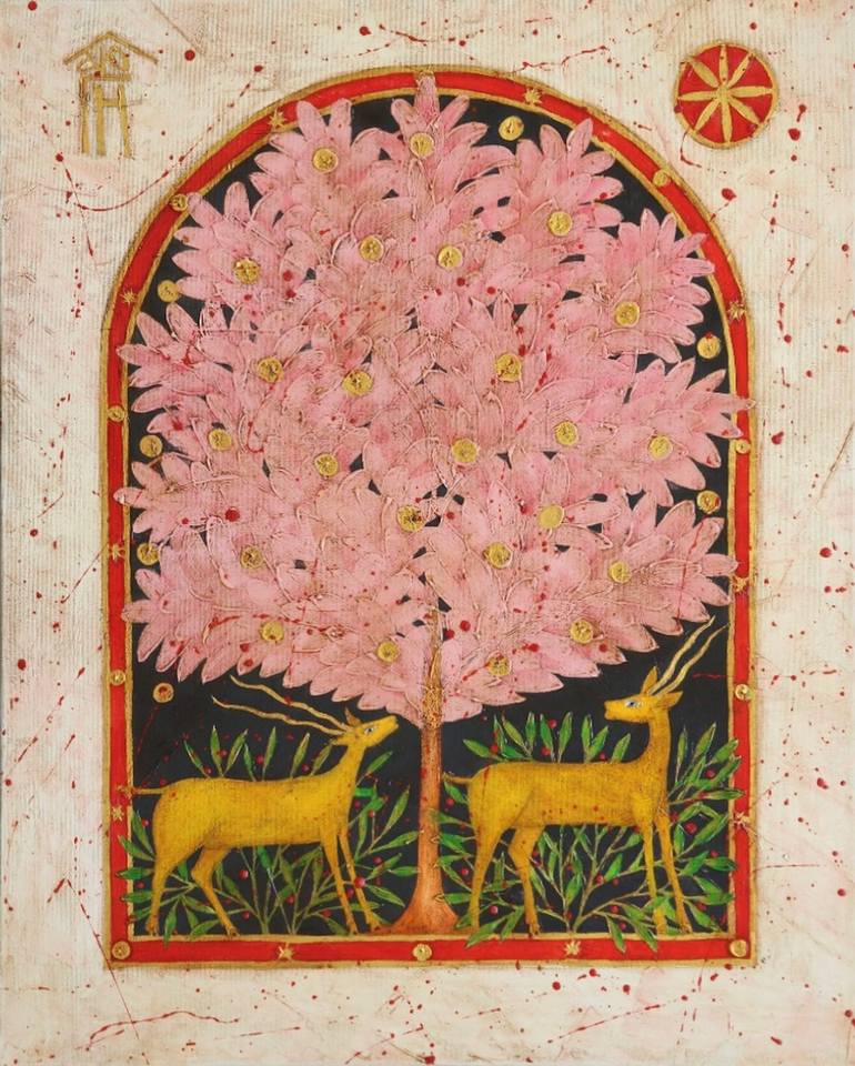 Tree of life Painting by Baranow Art Gallery | Saatchi Art