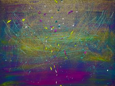 Original Contemporary Abstract Paintings by Qiaoxia Yang