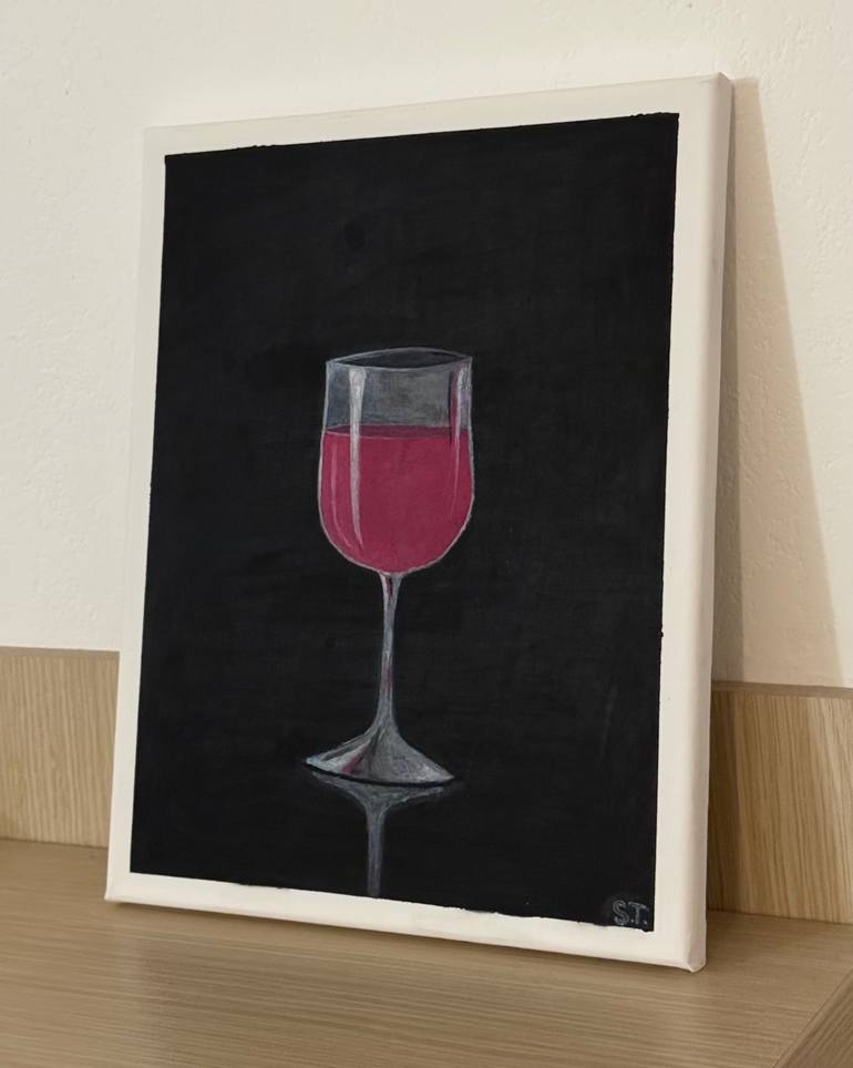 Original Abstract Still Life Painting by The Sumaia