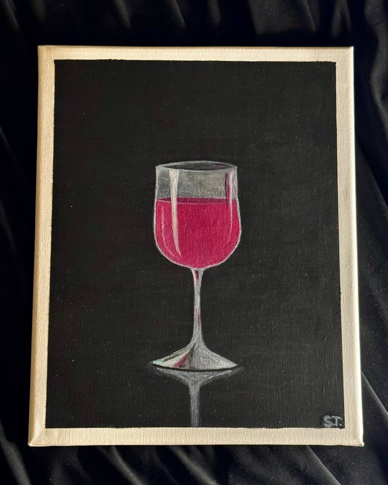 Original Abstract Still Life Painting by The Sumaia