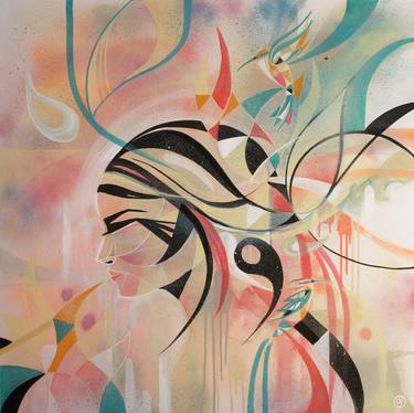 Original Abstract Nature Paintings by Bex Glover