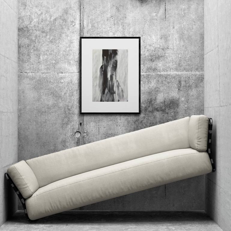 Original Abstract Expressionism Abstract Painting by Nastia Golub