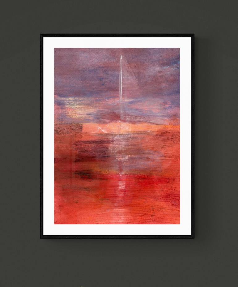 Original Abstract Expressionism Abstract Painting by Nastia Golub