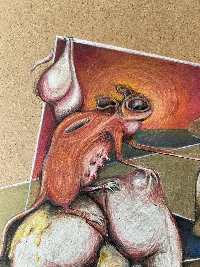 Original Contemporary People Painting by Neda Paykazadi