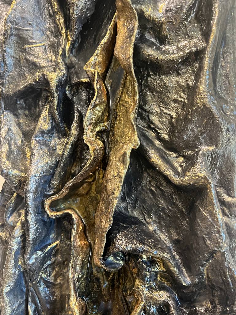 Original Abstract Nature Sculpture by Lora Kochetkova