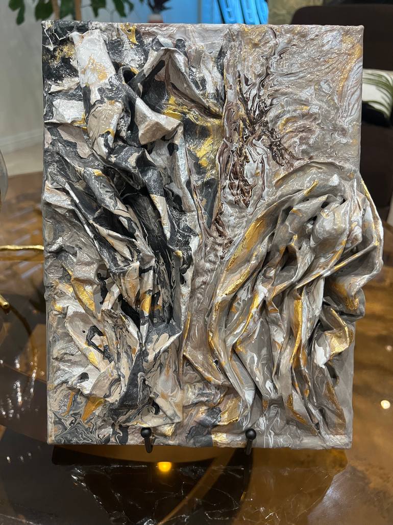 Original Contemporary Abstract Mixed Media by Lora Kochetkova