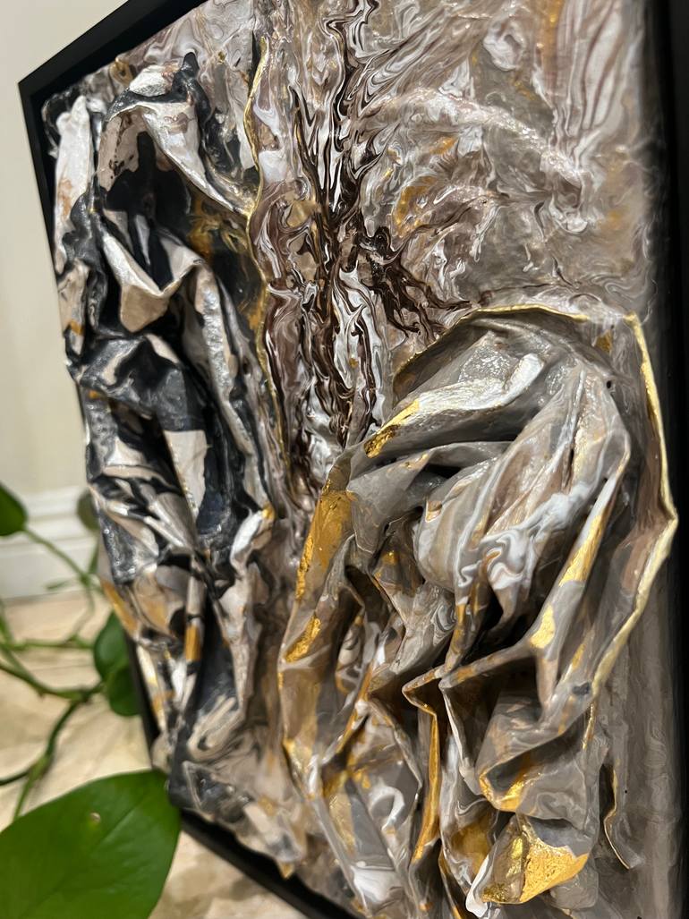 Original Contemporary Abstract Mixed Media by Lora Kochetkova