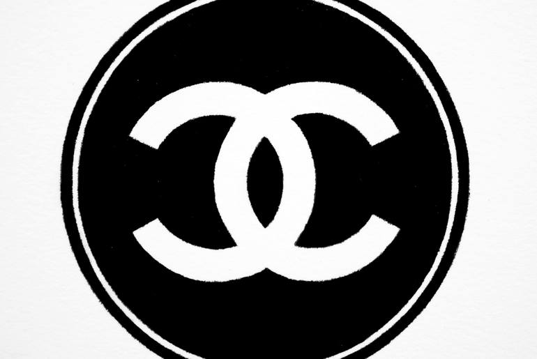 Original Black & White Health & Beauty Painting by C E A U X