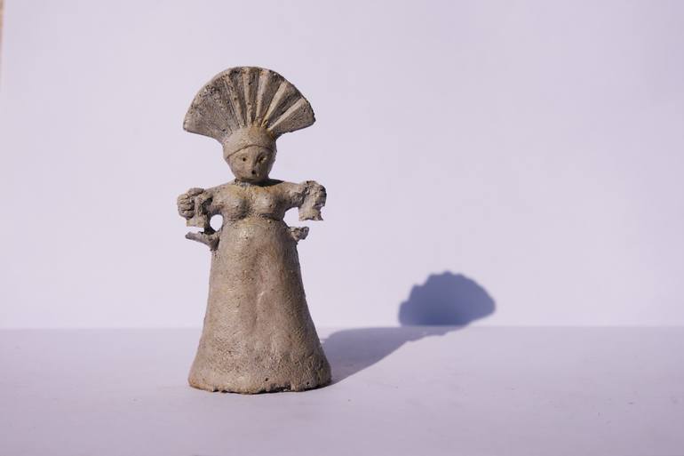 Original Symbolism Women Sculpture by Armine Avetisyan