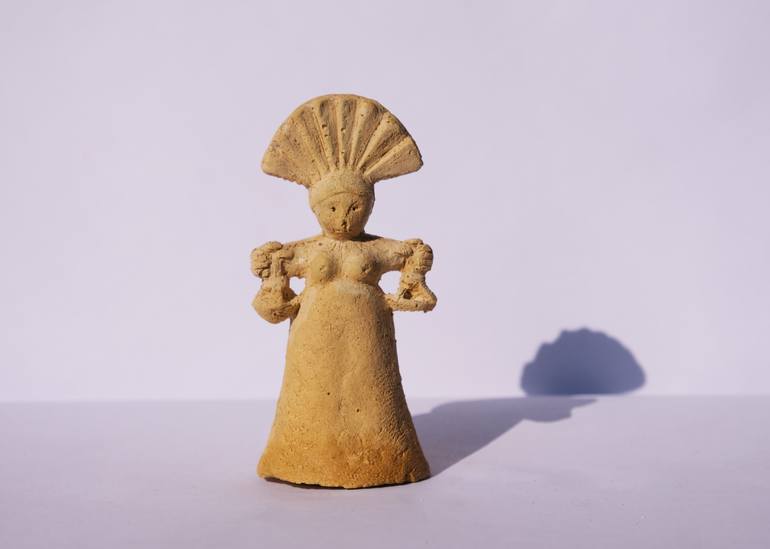 Original Symbolism Women Sculpture by Armine Avetisyan