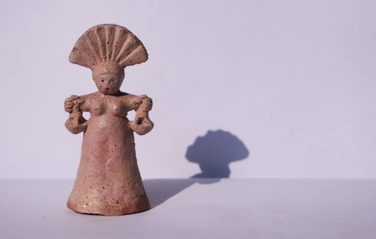 Original Symbolism Women Sculpture by Armine Avetisyan