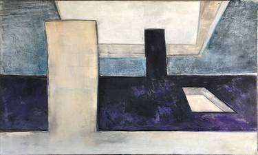 Original Abstract Architecture Paintings by Weronika Kami