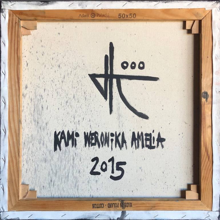 Original Minimalism Nature Painting by Weronika Kami