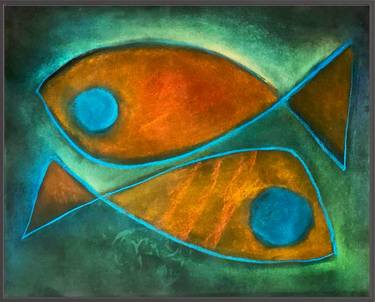 Original Abstract Painting by Weronika Kami