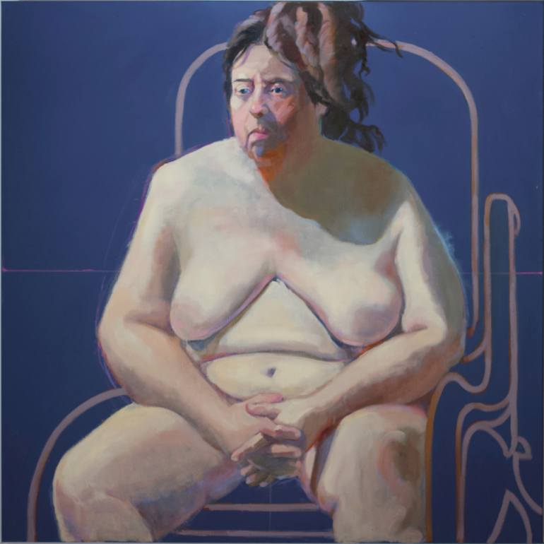 Original Nude Painting by M Najaka