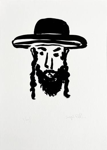 Original Black & White Religion Paintings by Joseph Rethlin