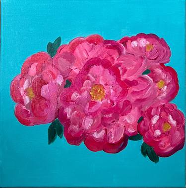Original Contemporary Floral Painting by Joseph Rethlin
