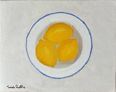 Original Art Nouveau Still Life Painting by Joseph Rethlin