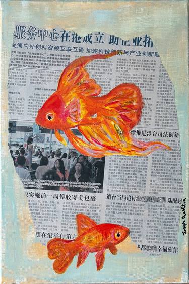 Original Contemporary Animal Painting by Joseph Rethlin