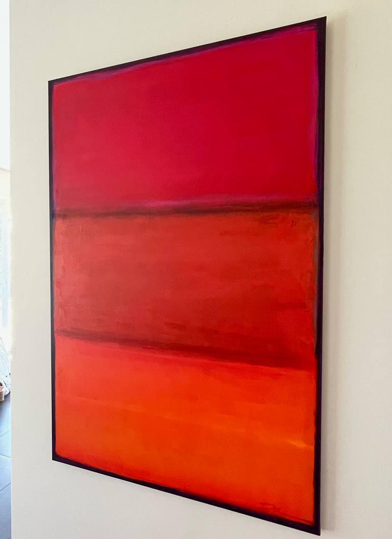 Original Abstract Expressionism Abstract Painting by Isabelle Verté