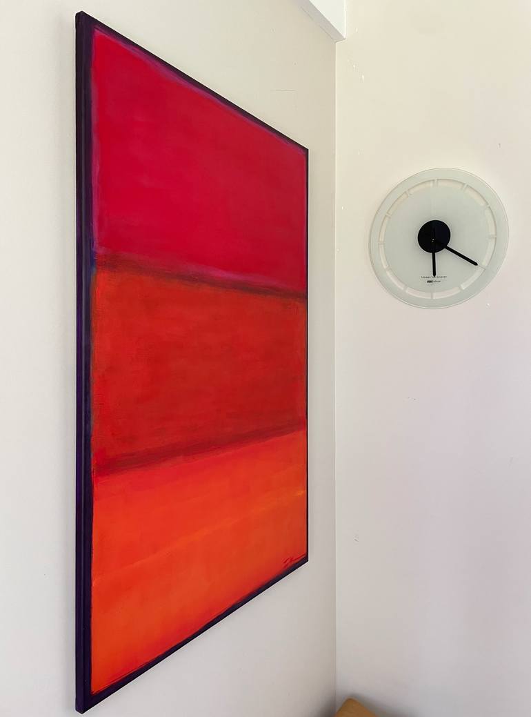 Original Abstract Expressionism Abstract Painting by Isabelle Verté