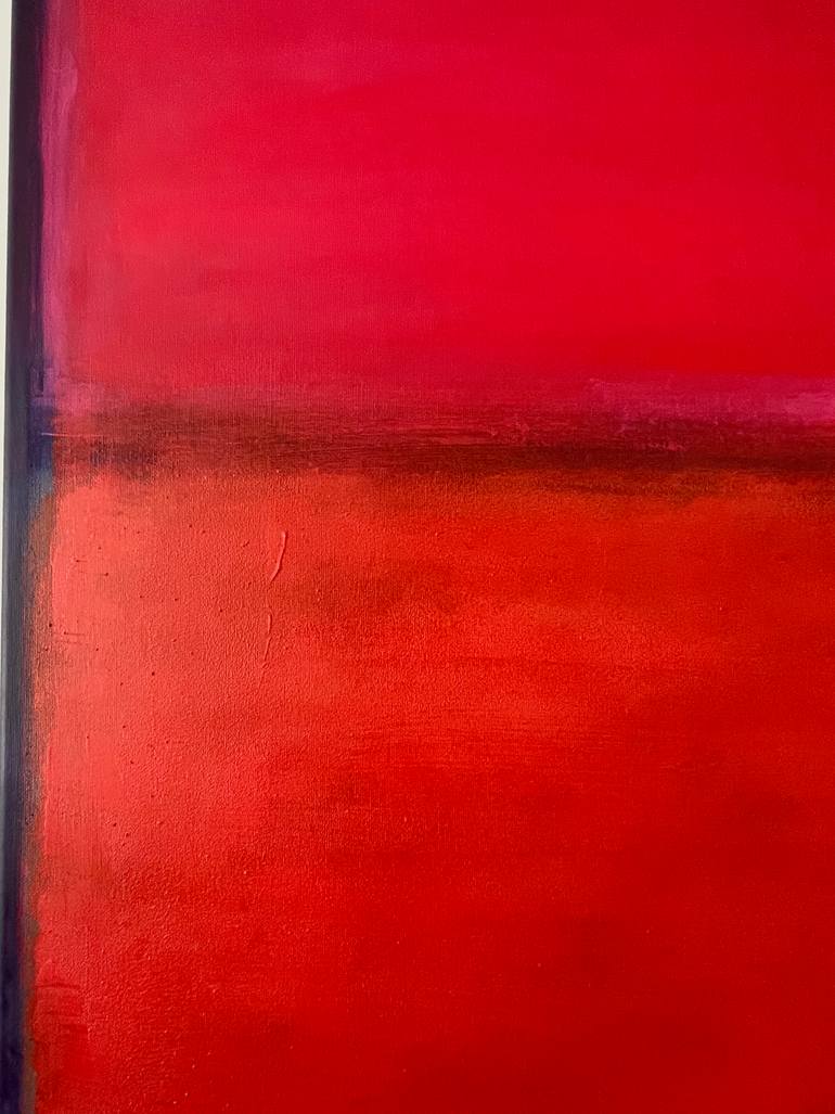 Original Abstract Expressionism Abstract Painting by Isabelle Verté