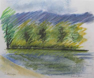 Original Landscape Drawings by Lorna Green