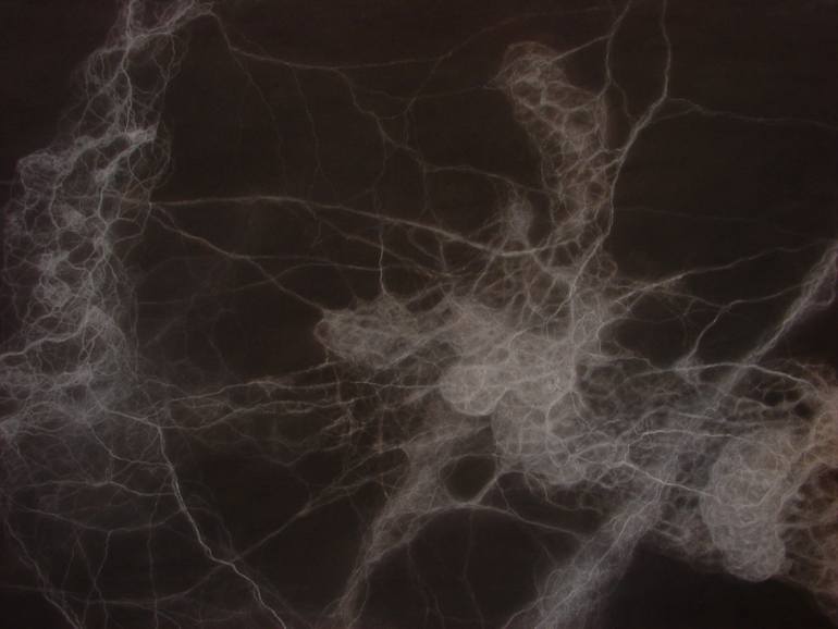 Original Abstract Science/Technology Drawing by Td Heavican