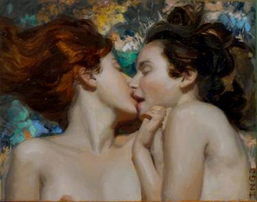 Original Erotic Paintings by Inga Bard