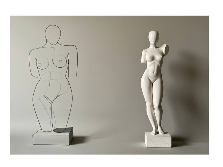 Original Surrealism Nude Digital by Kayode Igbasanmi