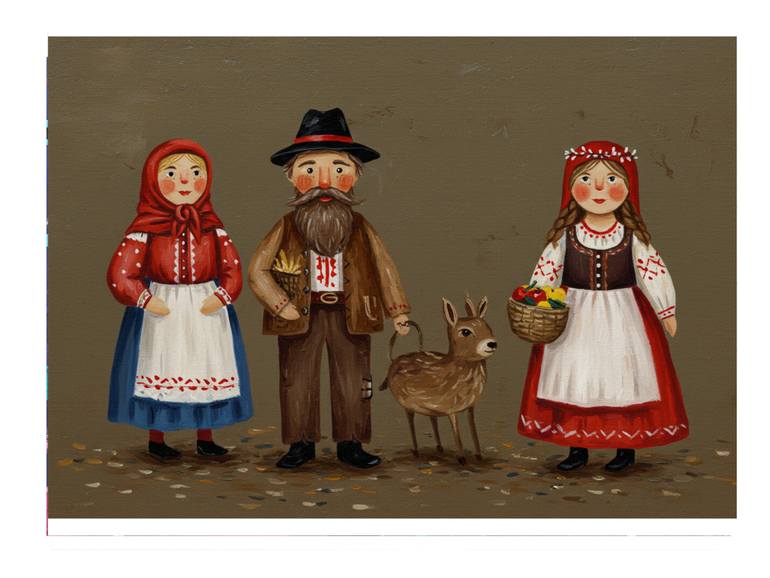 Original Folk People Digital by Kayode Igbasanmi