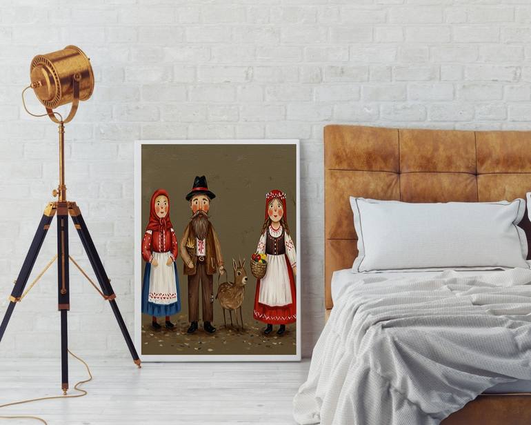 Original Folk People Digital by Kayode Igbasanmi