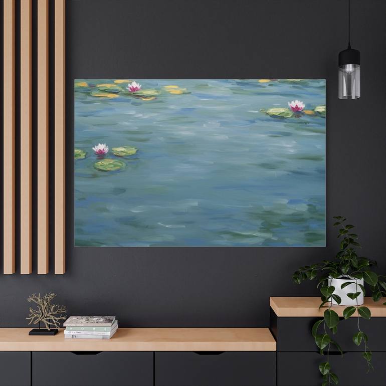 Original Abstract Landscape Printmaking by Kayode Igbasanmi