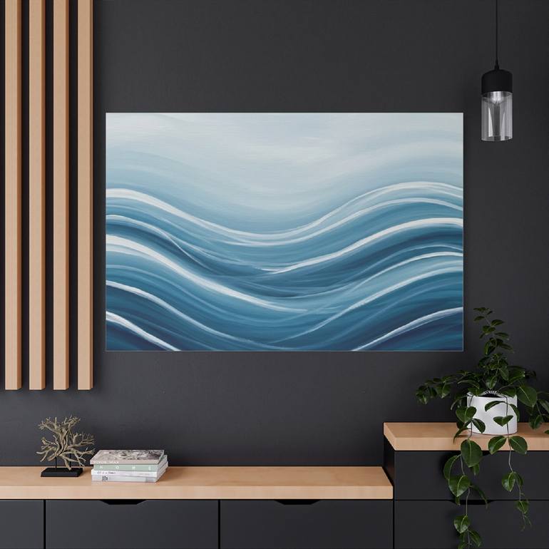 Original Abstract Landscape Printmaking by Kayode Igbasanmi