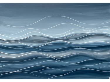 Original Abstract Landscape Printmaking by Kayode Igbasanmi