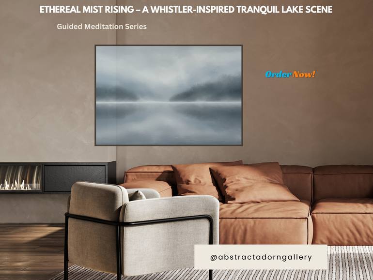 Original Abstract Landscape Printmaking by Kayode Igbasanmi