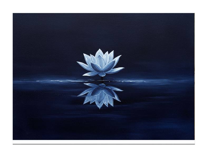 Original Modernism Floral Printmaking by Kayode Igbasanmi