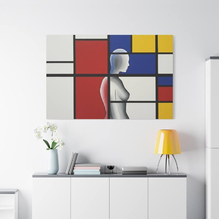 Original Geometric Abstract Digital by Kayode Igbasanmi