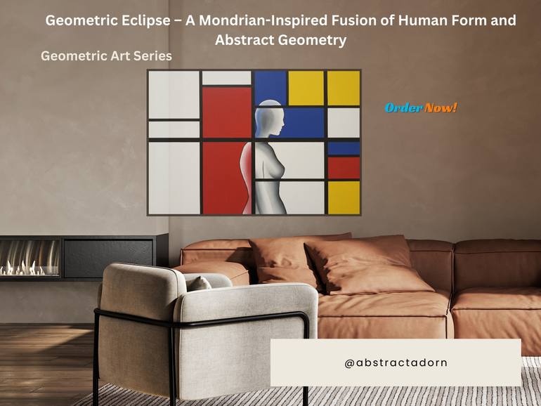 Original Geometric Abstract Digital by Kayode Igbasanmi